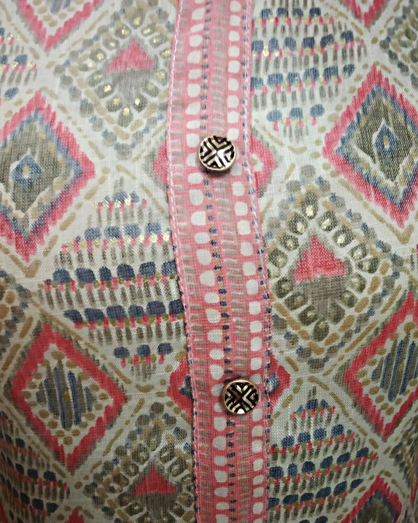 Uno Touch Kurta & Trouser Set With Dupatta 01 - M, India