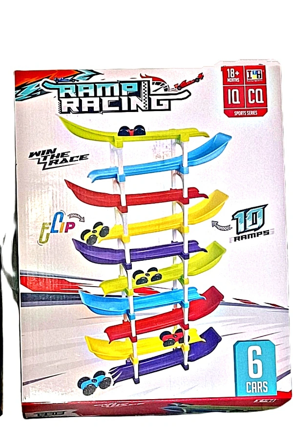 Ramp Racing Game 6 Cars - 5+, India, Non Returnable