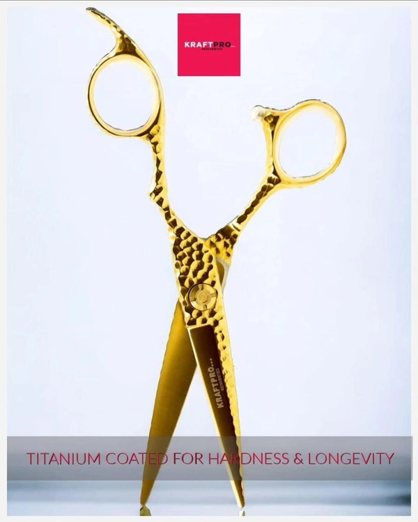 Kraftpro ZEN Scissor Gold - South Korea, Non Returnable, 6.0 Inch