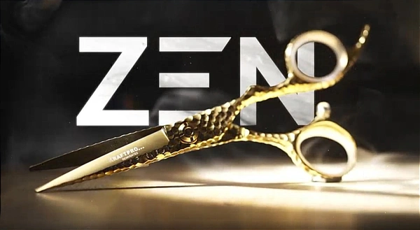 Kraftpro ZEN Scissor Gold - South Korea, Non Returnable, 6.0 Inch