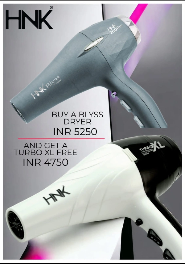 HNK Blyss Dryer & Turbo XL Dryer Free