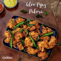 Chicken Pakoda Wth Cold Drink