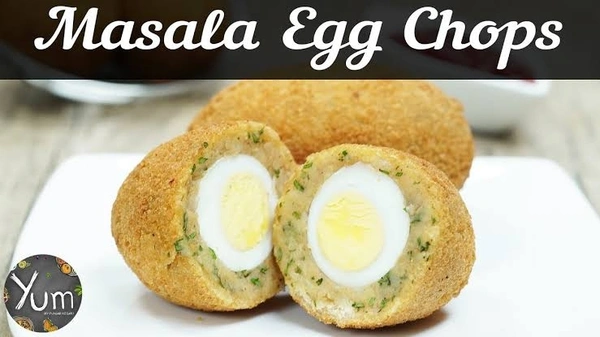 3 Pieces Masala Egg Chops
