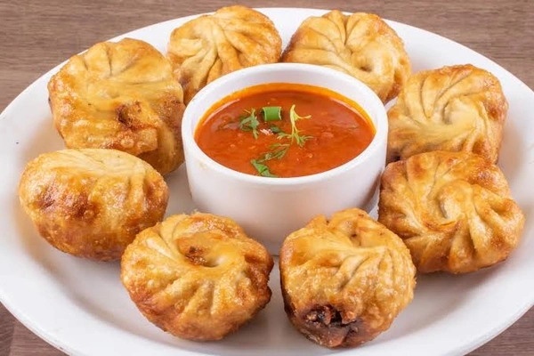 14 Pieces Fried Chicken Momos /plate