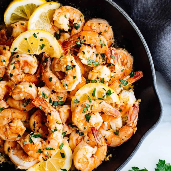 Prawn in Lemon Butter Sauce 