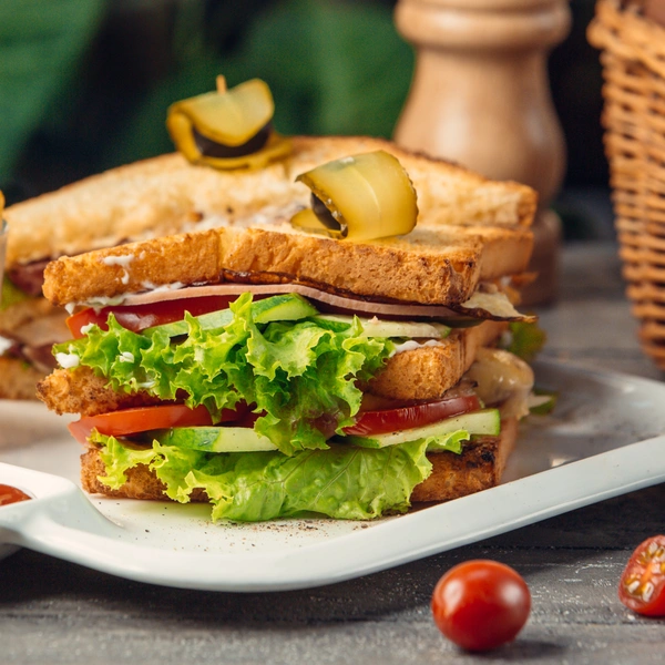 Veg Club Sandwich