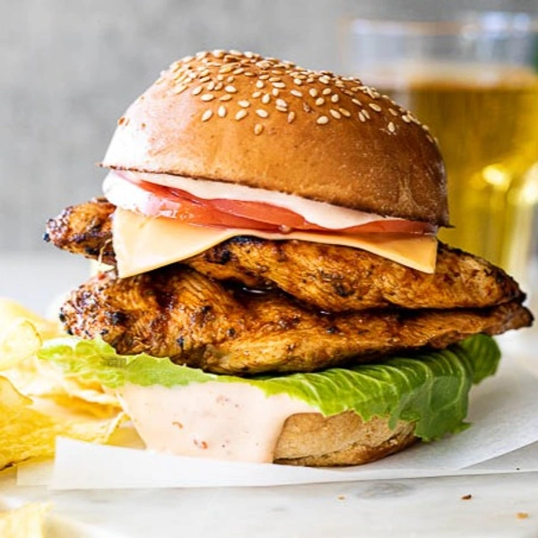 Grilled Chicken Burger