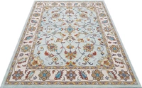 Handmade Traditional Design Woollen Carpets For Living Room - Multi