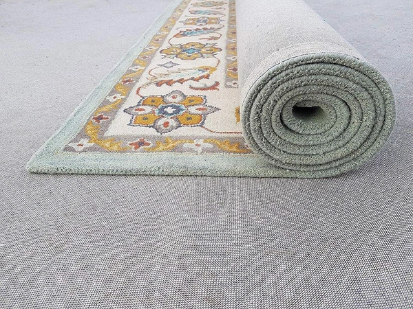 Handmade Traditional Design Woollen Carpets For Living Room - Multi