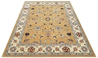 Handmade Traditional Design Woollen Carpets For Living Room - Multi, 5x8