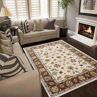 Handmade Traditional Design Woollen Carpets For Living Room - multi, 5x8