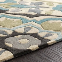 Handmade Modern Design Woollen Carpets For Living Room - ivory, 5x8