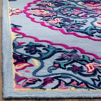 Handmade Traditional Design Woollen Carpets For Living Room - multi, 5x8