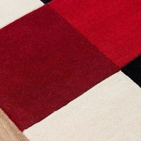 Handmade Modern Design Woollen Carpets For Living Room - multi, 5x8