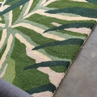 Handmade Modern Design Woollen Carpets For Living Room - multi, 5x8