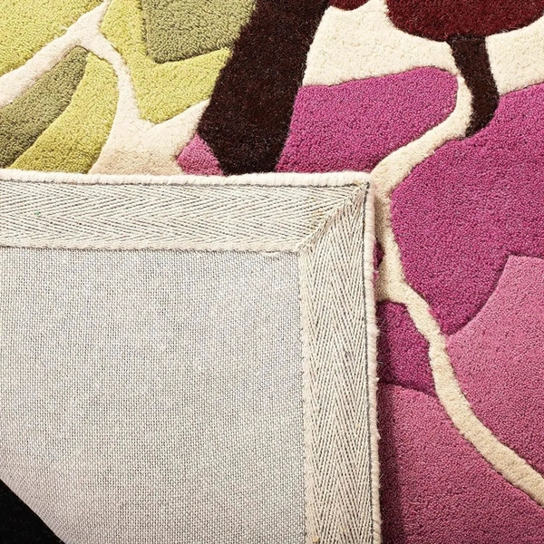 Handmade Modern Design Woollen Carpets For Living Room - multi, 5x8