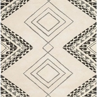 Handmade Modern Design Woollen Carpets For Living Room - beige, 5x8