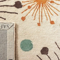 Handmade Modern Design Woollen Carpets For Living Room - beige, 5x8