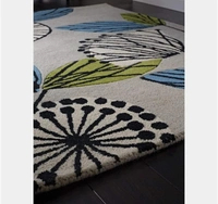 Handmade Modern Design Woollen Carpets For Living Room - multi, 5x8