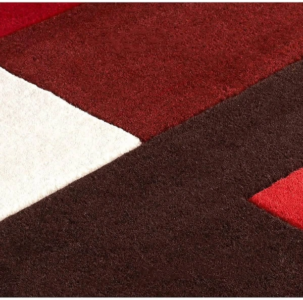 Handmade Modern Design Woollen Carpets For Living Room - multi, 5x8