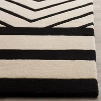 Handmade Modern Design Woollen Carpets For Living Room - multi, 5x8.