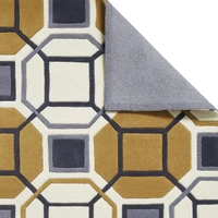 Handmade Modern Design Woollen Carpets For Living Room - multi, 5x8