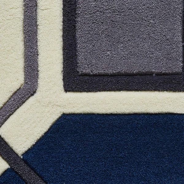 Handmade Modern Design Woollen Carpets For Living Room - multi, 5x8