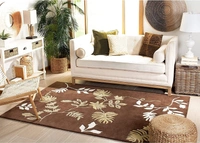 Handmade Modern Design Woollen Carpets For Living Room - multi, 5x8