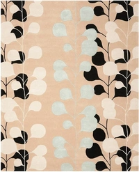 Handmade Modern Design Woollen Carpets For Living Room - multi, 5x8