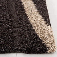 Handmade Modern Design Shaggy, Soft Carpets For Living Room. - brown, 5x8