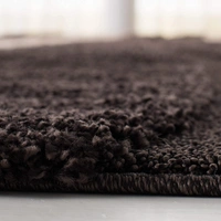Handmade Modern Design Shaggy, Soft Carpets For Living Room. - brown, 5x8