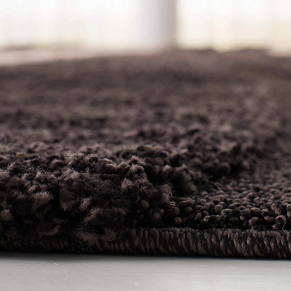 Handmade Modern Design Shaggy, Soft Carpets For Living Room. - brown, 5x8