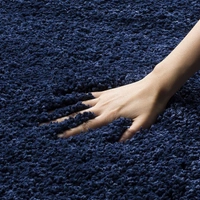 Handmade Modern Design Shaggy, Soft Carpets For Living Room. - blue, 5x8