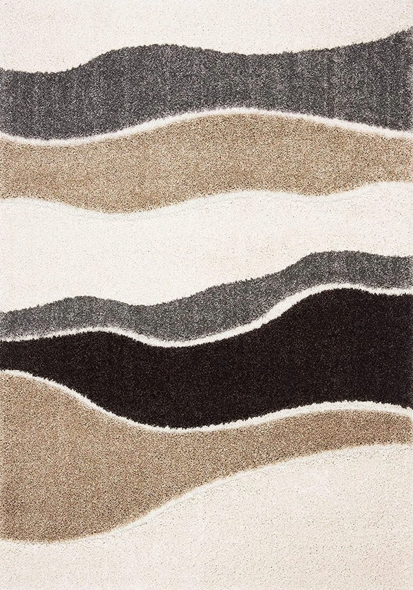 Handmade Modern Design Shaggy, Soft Carpets For Living Room. - multi, 5x8