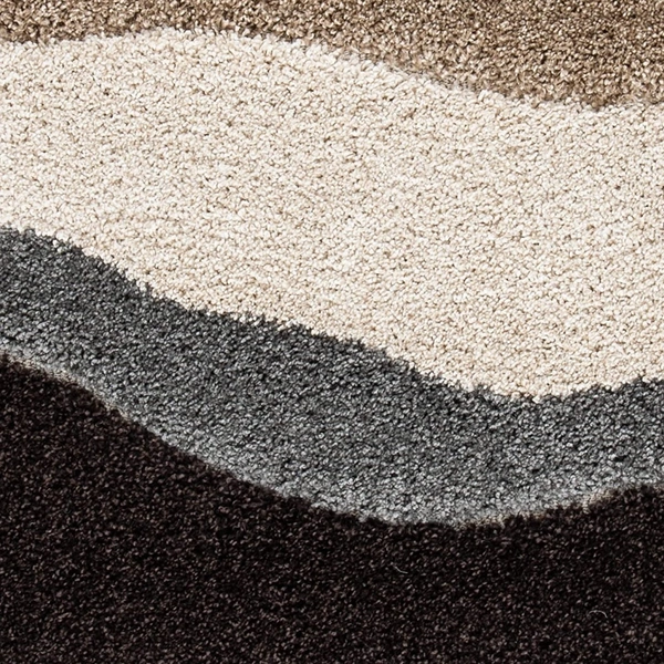 Handmade Modern Design Shaggy, Soft Carpets For Living Room. - multi, 5x8
