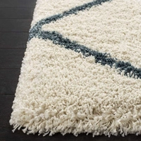 Handmade Modern Design Shaggy, Soft Carpets For Living Room. - multi, 5x8
