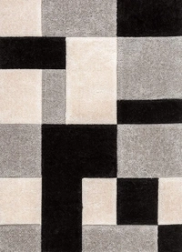 Handmade Modern Design Shaggy, Soft Carpets For Living Room. - multi, 5x8