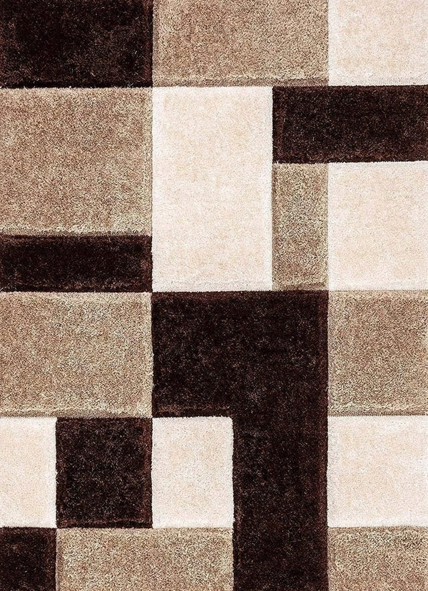Handmade Modern Design Shaggy, Soft Carpets For Living Room. - multi, 5x8