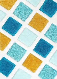 Handmade Modern Design Shaggy, Soft Carpets For Living Room. - Heliotrope, 5x8