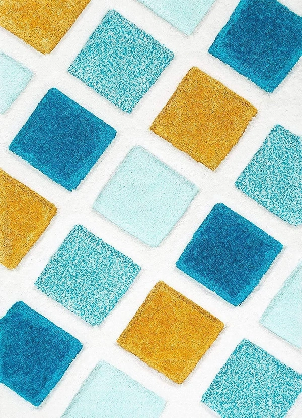 Handmade Modern Design Shaggy, Soft Carpets For Living Room. - Heliotrope, 5x8