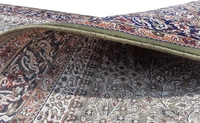 Home Decor Kashmiri Designs Carpets For Living Room - green, 5x8