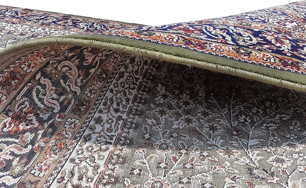 Home Decor Kashmiri Designs Carpets For Living Room - green, 5x8