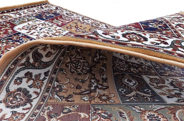 Home Decor Kashmiri Designs Carpets For Living Room - gold, 5x8