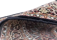 Home Decor Kashmiri Designs Carpets For Living Room - Black, 5x8