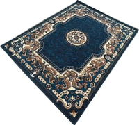 Carpets Concord Carved Embossed Most Elegant Carpet for Living Room - super blue, 5x7