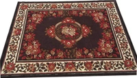 Carpets Concord Carved Embossed Most Elegant Carpet for Living Room - brown, 5x7