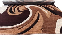 Carpets Concord Carved Embossed Most Elegant Carpet for Living Room - gold, 5x7