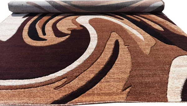 Carpets Concord Carved Embossed Most Elegant Carpet for Living Room - gold, 5x7