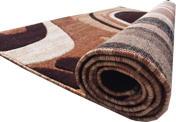 Carpets Concord Carved Embossed Most Elegant Carpet for Living Room - gold, 5x7