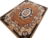 Carpets Concord Carved Embossed Most Elegant Carpet for Living Room - gold, 5x7